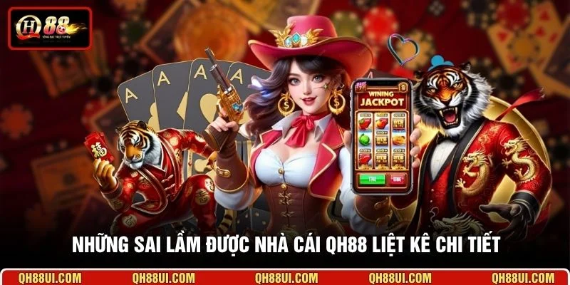 Những sai lầm được nhà cái QH88 liệt kê chi tiết 